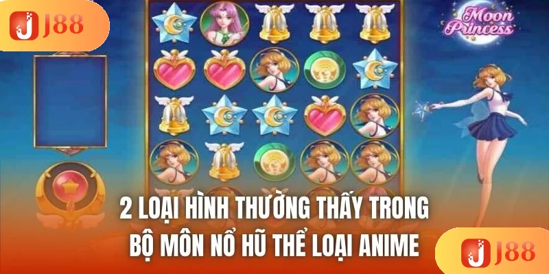 2 loại hình thường thấy trong bộ môn nổ hũ thể loại anime