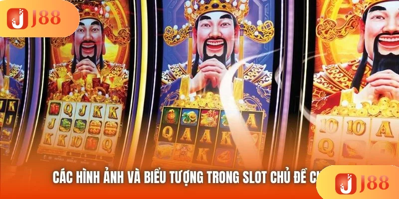 Các hình ảnh và biểu tượng trong slot chủ đề châu Á